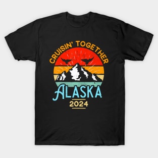 Alaska Cruise 2024 Family Friends Group Travel Matching T-Shirt